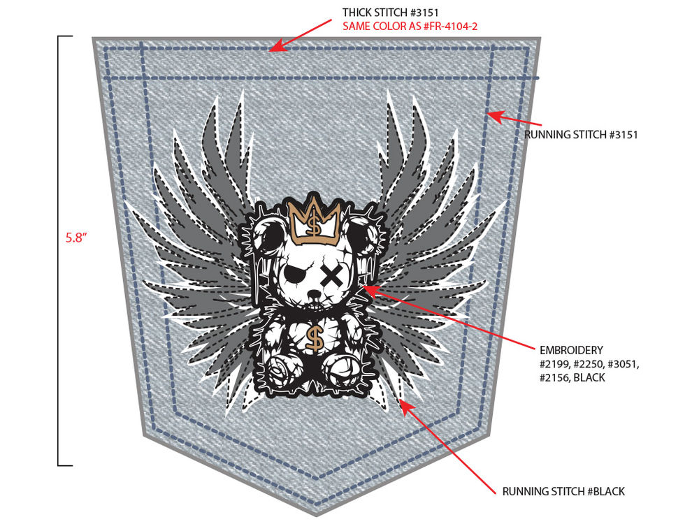 Denim Design design by Mike Son